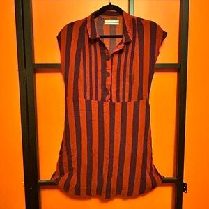 Urban Outfitters Striped Sleeveless Mini Dress